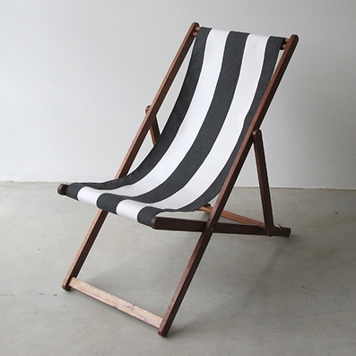 Grey Deck Chair